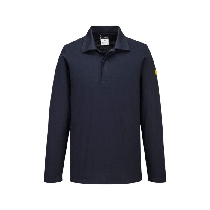 Anti-Static ESD Polo Shirt L/S