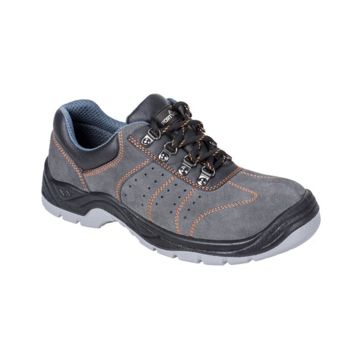 Steel Suede Leather Low Shoe S1P SR FO