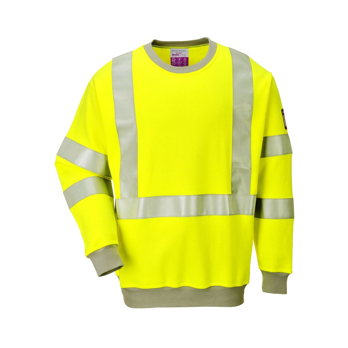 FR Modaflame Anti-Static Hi-Vis Sweatshirt FR Modaflame Anti-Static Hi-Vis Sweatshirt