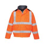 Bizflame Rain Hi-Vis FR Winter Bomber Jacket