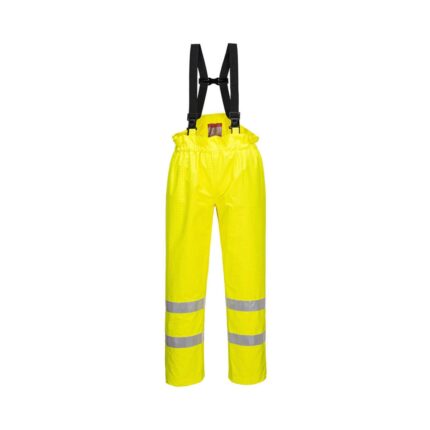 Pantaloni HI VIS Bizflame Rain Hi Vis Captusiti Ignifugi Antistatici