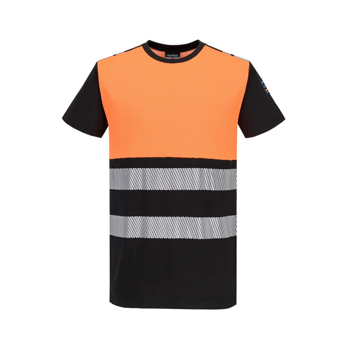 PW3 Modaflame Knit HVO Class 1 FR Short Sleeve T-Shirt PW3 Modaflame Knit HVO Class 1 FR Short Sleeve T-Shirt