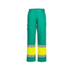 Pantaloni de serviciu Hi-Vis Lightweight Contrast clasa 1