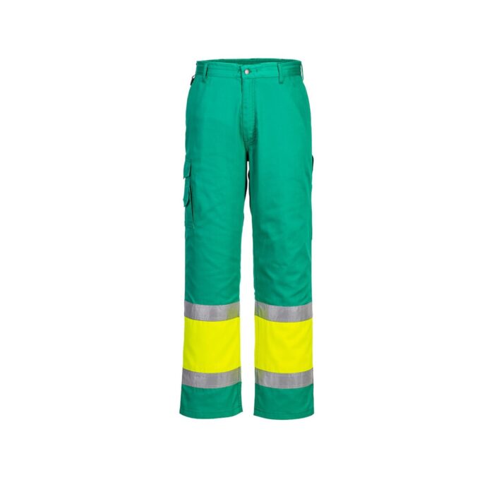 Pantaloni de serviciu Hi-Vis Lightweight Contrast clasa 1