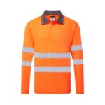 ES1 Essential Hi-Vis Polo Shirt L/S