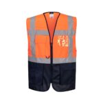 Warsaw Hi-Vis Contrast Executive Vest