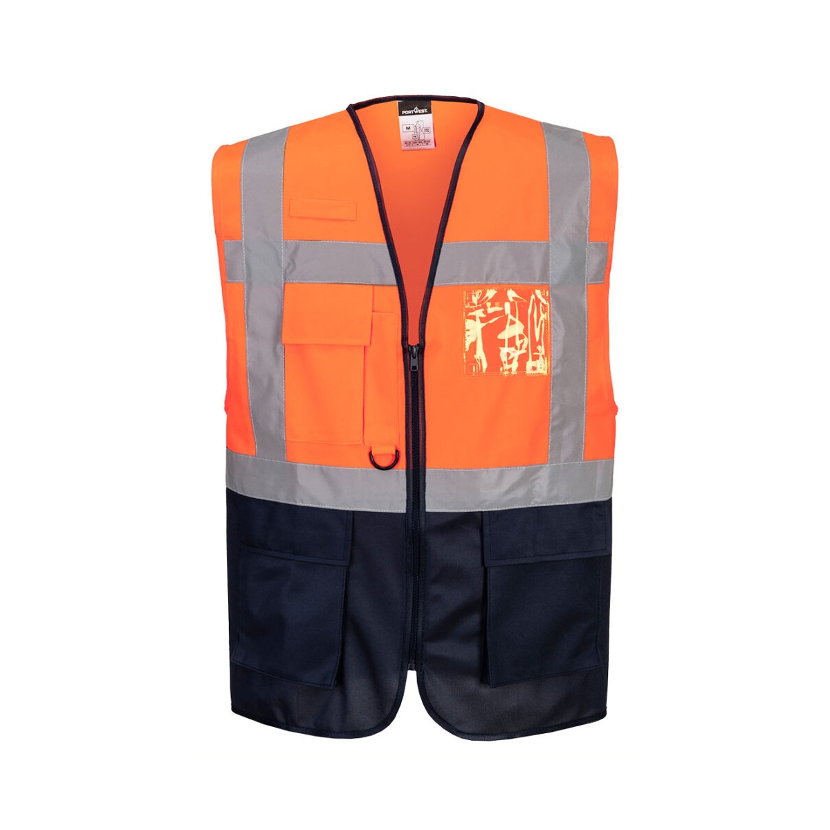 Warsaw Hi-Vis Contrast Executive Vest Warsaw Hi-Vis Contrast Executive Vest