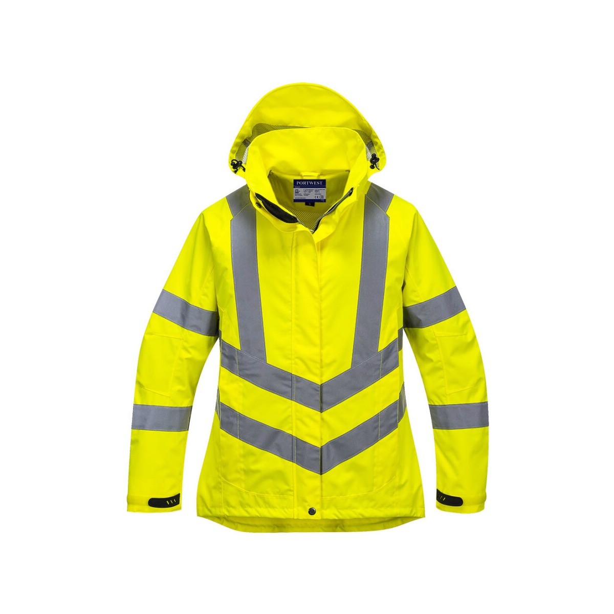 Hi-Vis Women’s Breathable Rain Jacket Hi-Vis Women's Breathable Rain Jacket