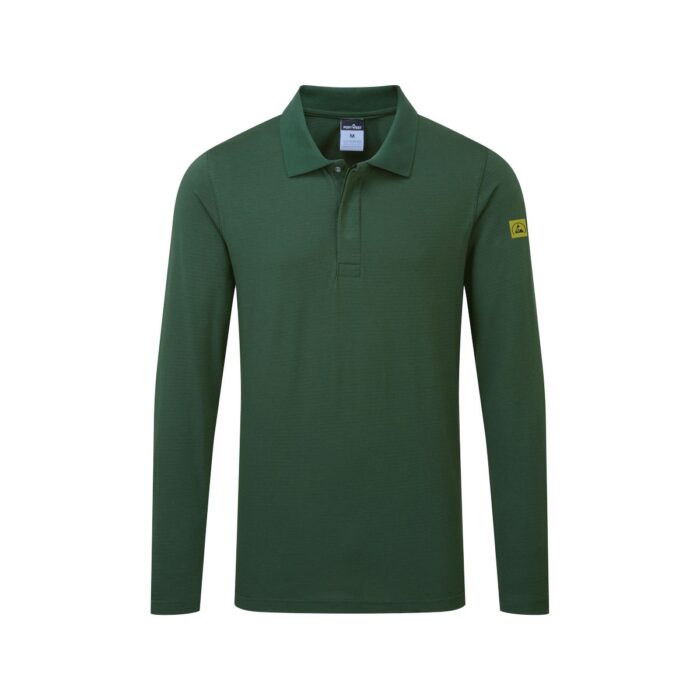Anti-Static ESD Polo Shirt L/S
