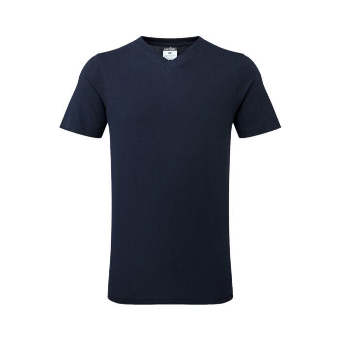 V-Neck Cotton T-Shirt S/S