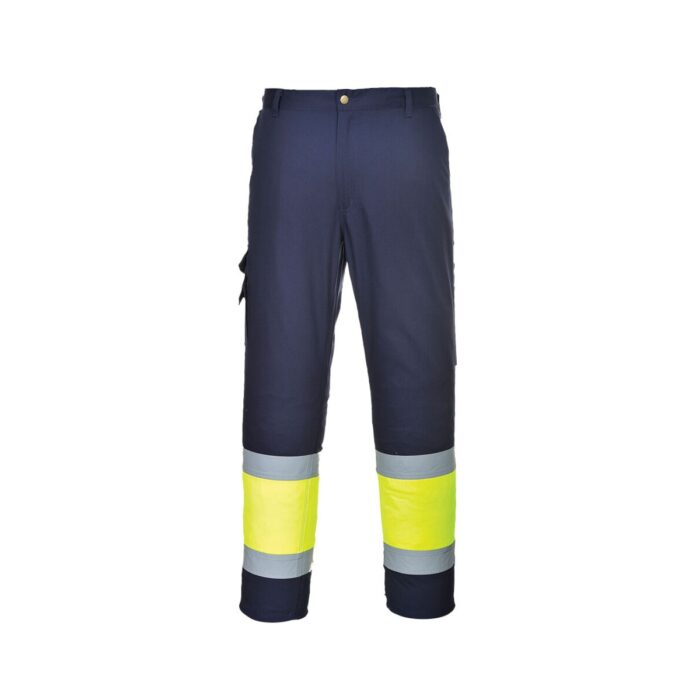 Pantaloni de service Hi-Vis Contrast clasa 1