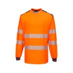 PW3 Hi-Vis Cotton Comfort T-Shirt L/S