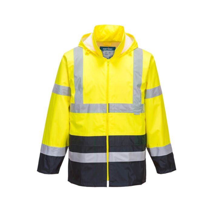 Hi-Vis Contrast Classic Rain Jacket