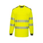 PW3 Hi-Vis Cotton Comfort T-Shirt L/S