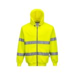 Hanorac Hi-Vis cu Fermoar Frontal