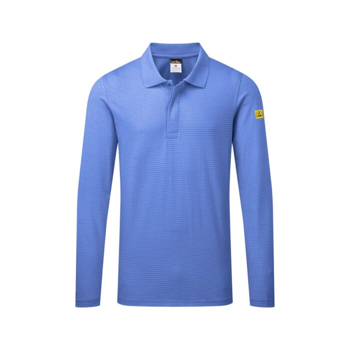 Anti-Static ESD Polo Shirt L/S