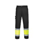 Pantaloni de serviciu Hi-Vis Lightweight Contrast clasa 1