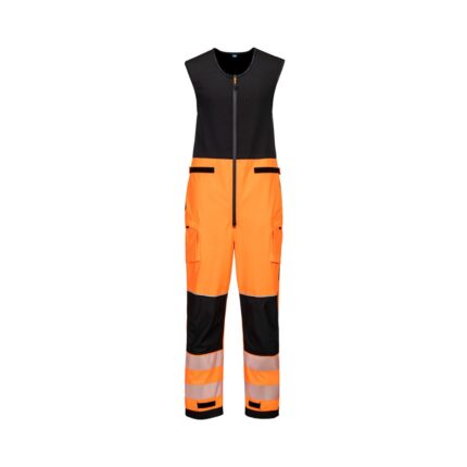 PW3 Hi-Vis Rain Salopettes (3L)