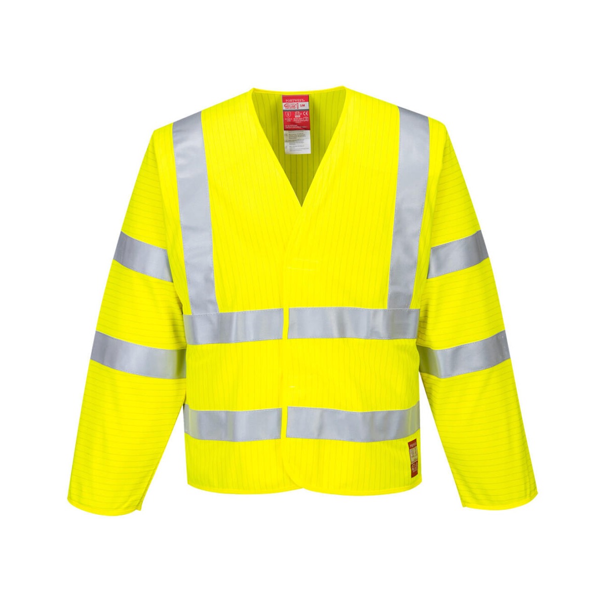Bizflame Hi-Vis FR Long Sleeve Vest Bizflame Hi-Vis FR Long Sleeve Vest