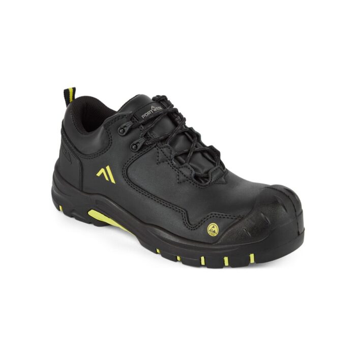 Composite Action Leather Low Shoe S3S ESD HRO SR SC FO