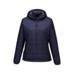 Professional Women's Hooded Insulated Baffle Jacket