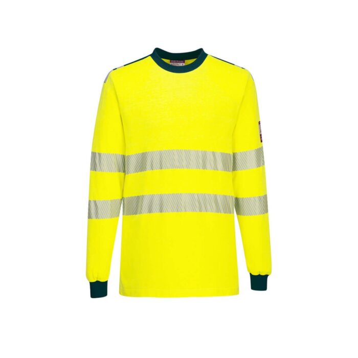 PW3 Modaflame Knit Hi-Vis FR Long Sleeve T-Shirt